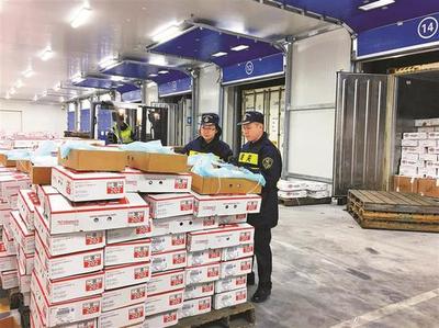 国内首个冷链查验平台深圳启用 进出口食品更安全